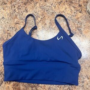 Blue tlf sports bra